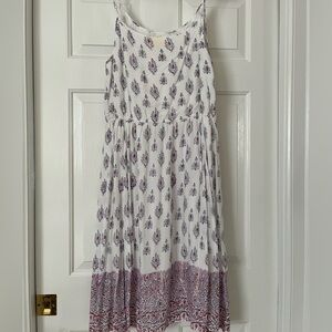 Roller Rabbit August Perri Midi Dress, size M, Ballab Blue